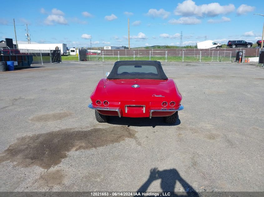 1965 Chevrolet Corvette VIN: 194675S114099 Lot: 12021653