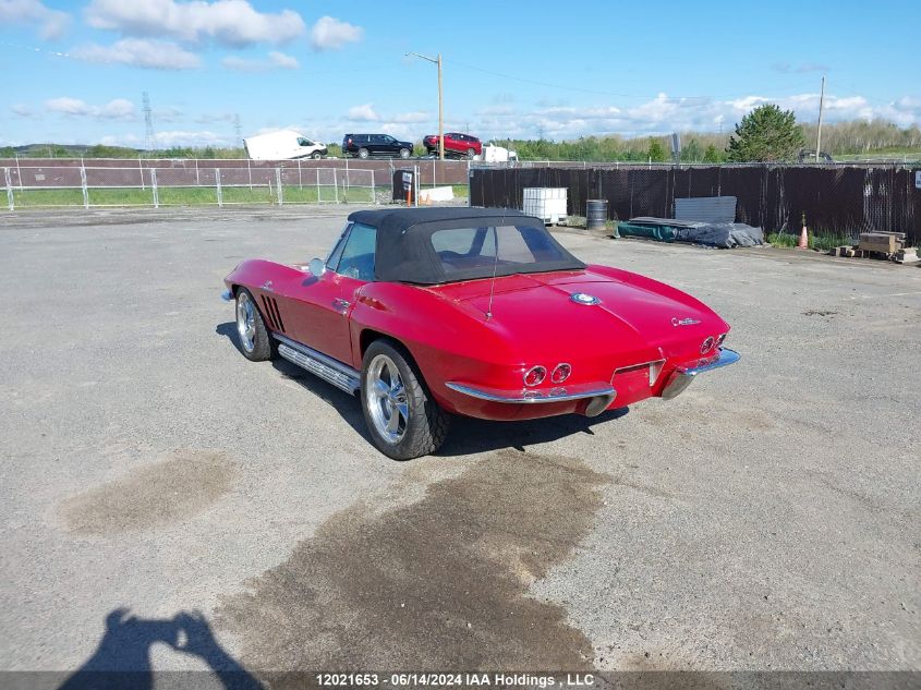 1965 Chevrolet Corvette VIN: 194675S114099 Lot: 12021653