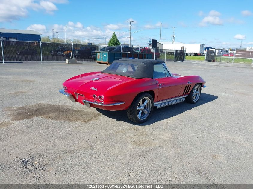 1965 Chevrolet Corvette VIN: 194675S114099 Lot: 12021653