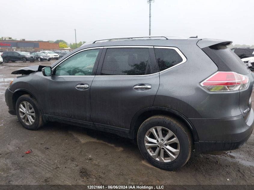 2016 Nissan Rogue VIN: 5N1AT2MV6GC835117 Lot: 12021661