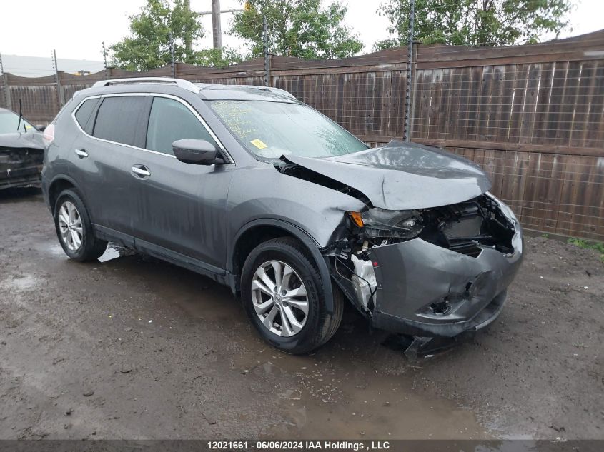 2016 Nissan Rogue VIN: 5N1AT2MV6GC835117 Lot: 12021661