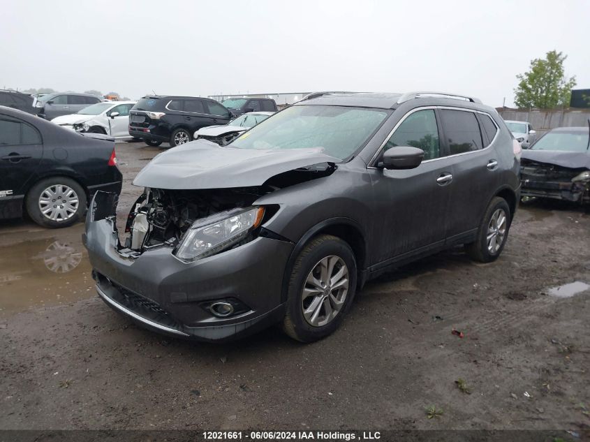 2016 Nissan Rogue VIN: 5N1AT2MV6GC835117 Lot: 12021661