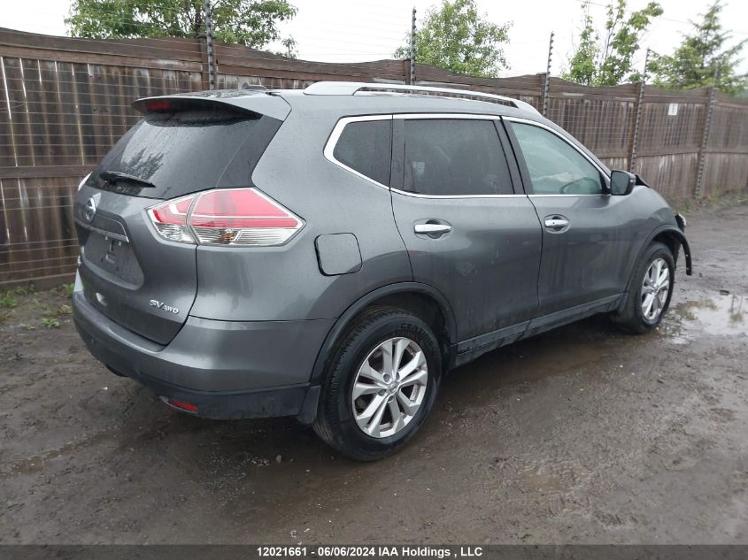 2016 Nissan Rogue VIN: 5N1AT2MV6GC835117 Lot: 12021661