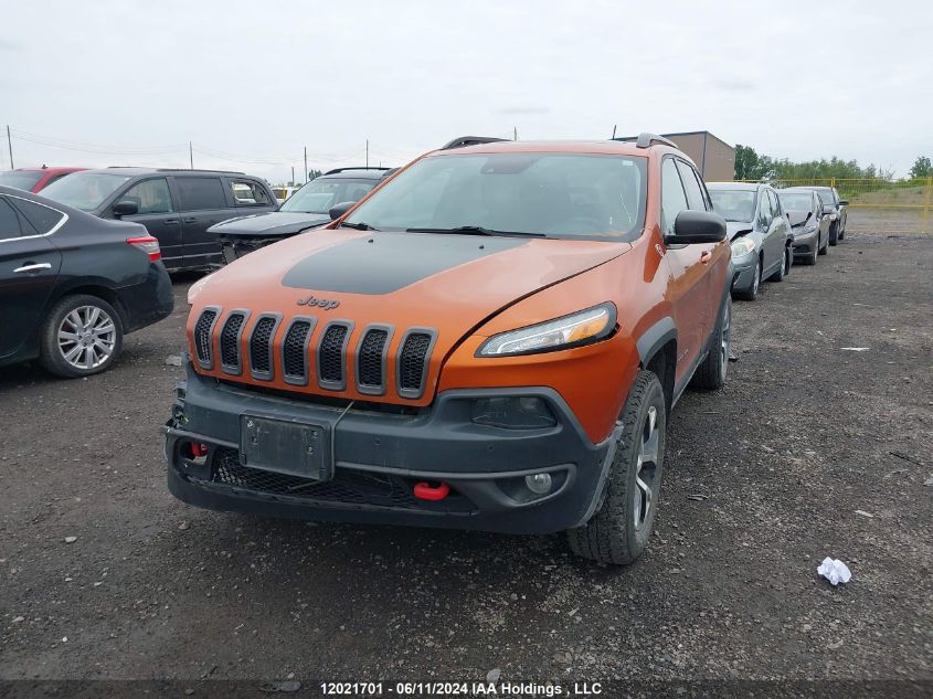 2015 Jeep Cherokee VIN: 1C4PJMBS6FW716103 Lot: 12021701