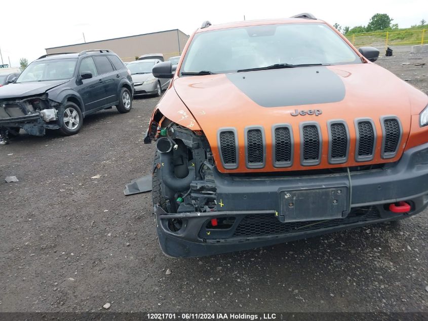 2015 Jeep Cherokee VIN: 1C4PJMBS6FW716103 Lot: 12021701