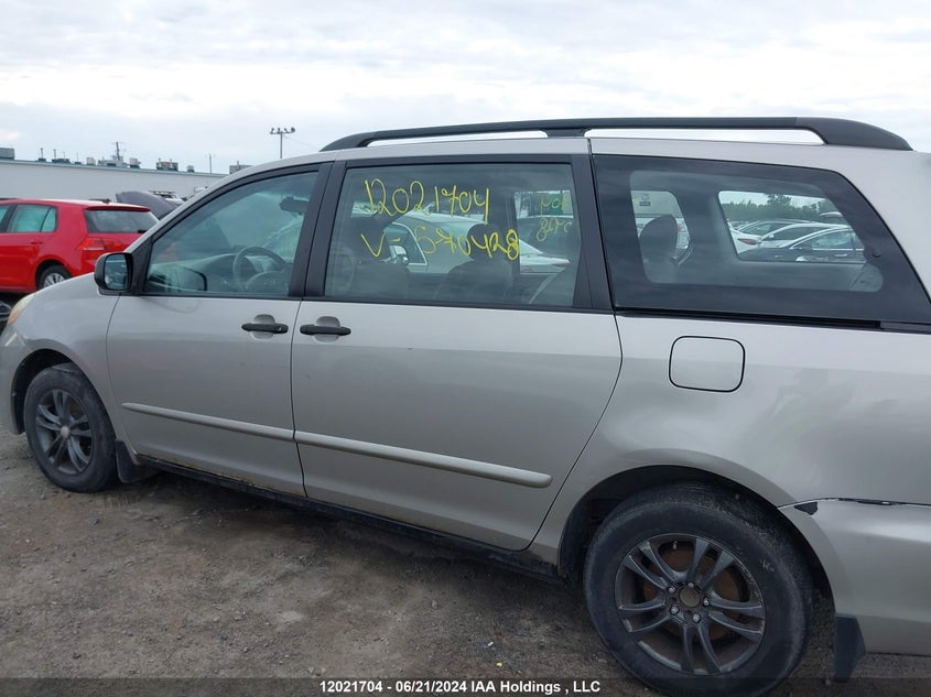 2006 Toyota Sienna Ce VIN: 5TDZA29CX6S570428 Lot: 12021704