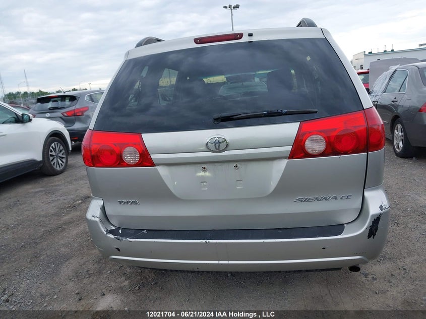 2006 Toyota Sienna Ce VIN: 5TDZA29CX6S570428 Lot: 12021704