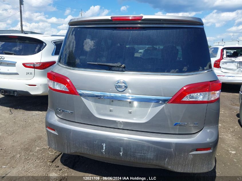 2012 Nissan Quest VIN: JN8AE2KP4C9048214 Lot: 12021709