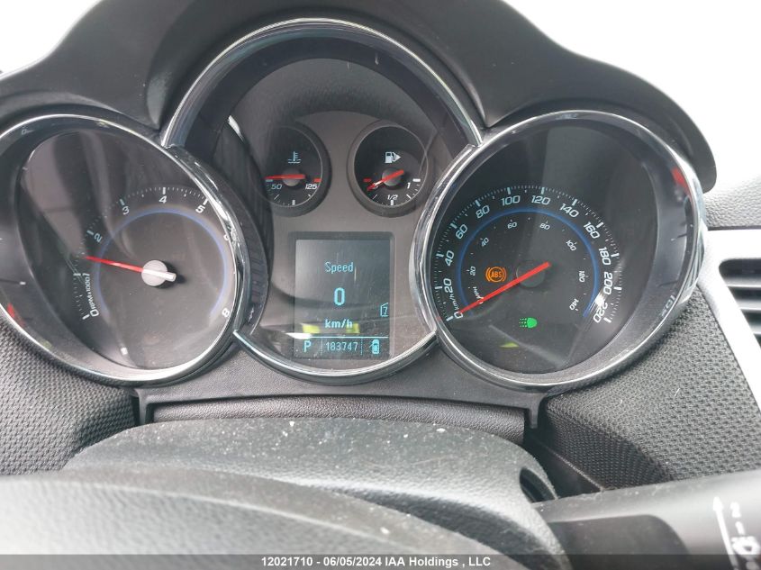 2011 Chevrolet Cruze VIN: 1G1PH5S98B7245440 Lot: 12021710