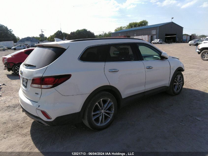 2019 Hyundai Santa Fe Xl Se VIN: KM8SNDHF2KU308787 Lot: 12021713