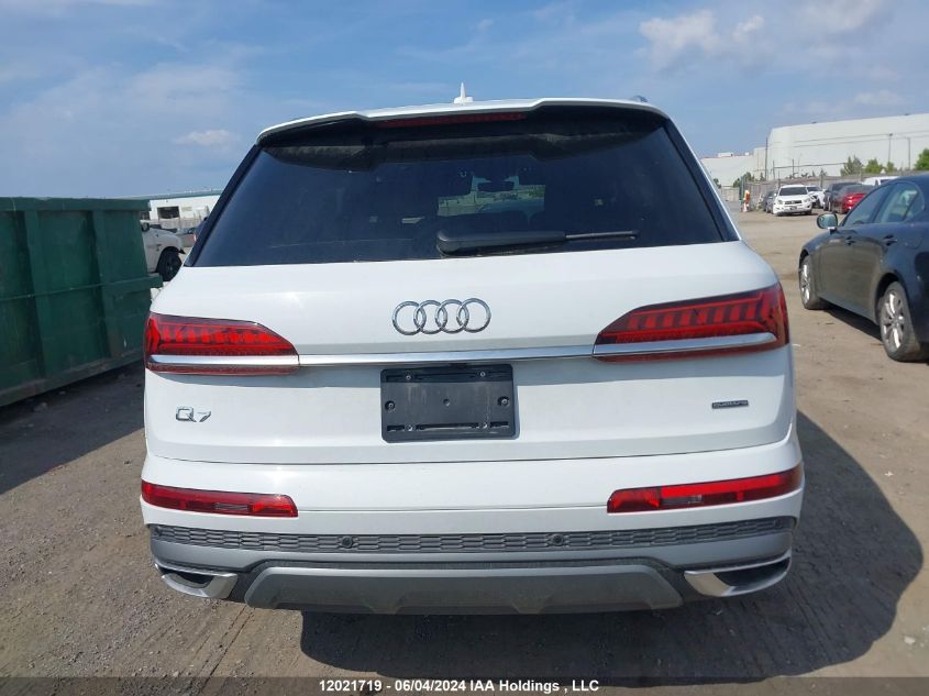 2021 Audi Q7 VIN: WA1BXAF71MD022578 Lot: 12021719