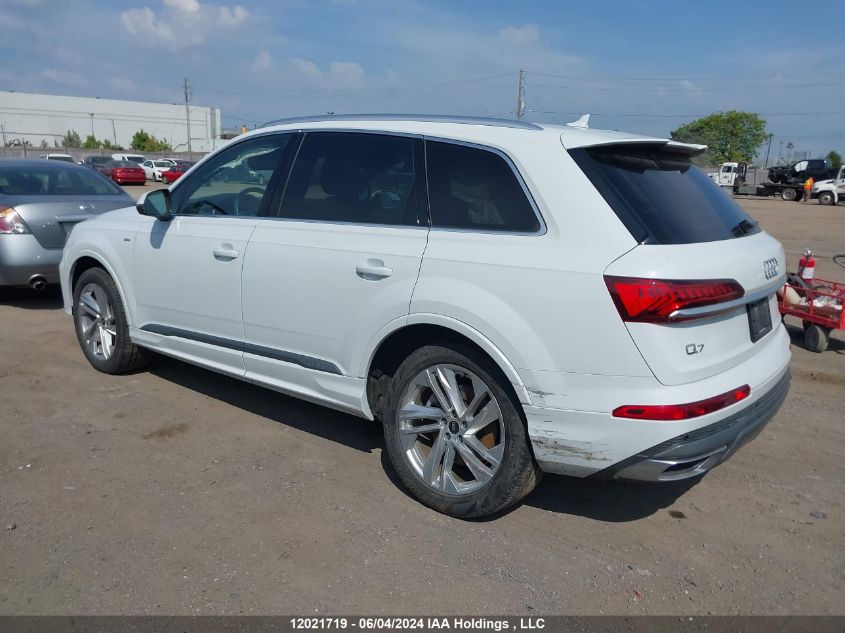 2021 Audi Q7 VIN: WA1BXAF71MD022578 Lot: 12021719