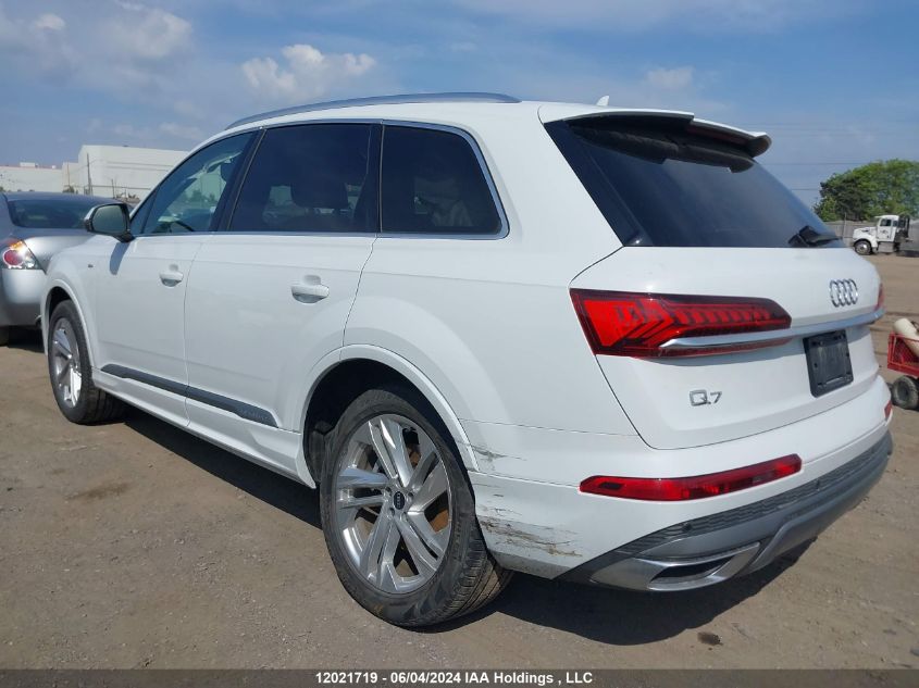 2021 Audi Q7 VIN: WA1BXAF71MD022578 Lot: 12021719