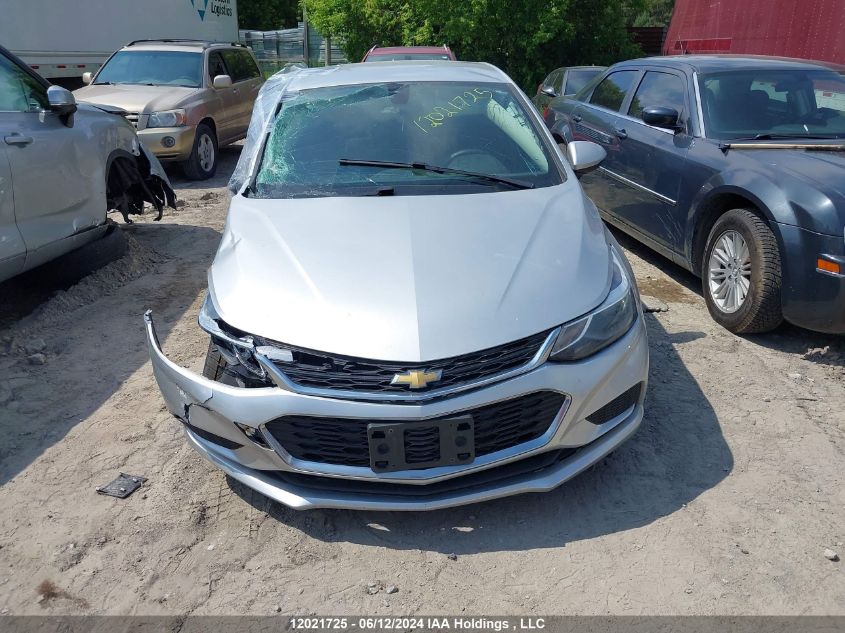 2018 Chevrolet Cruze Lt VIN: 1G1BE5SM2J7113943 Lot: 12021725