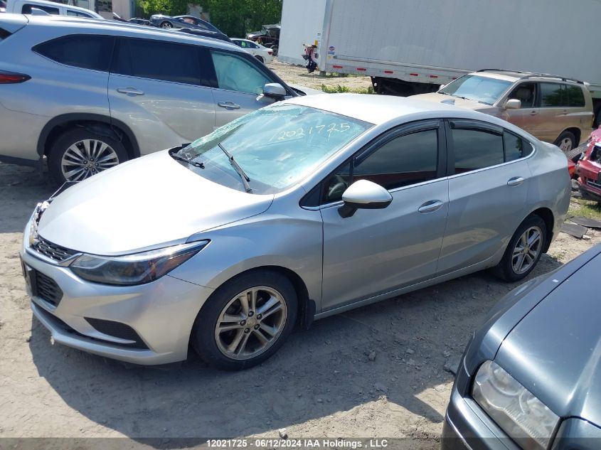 2018 Chevrolet Cruze Lt VIN: 1G1BE5SM2J7113943 Lot: 12021725