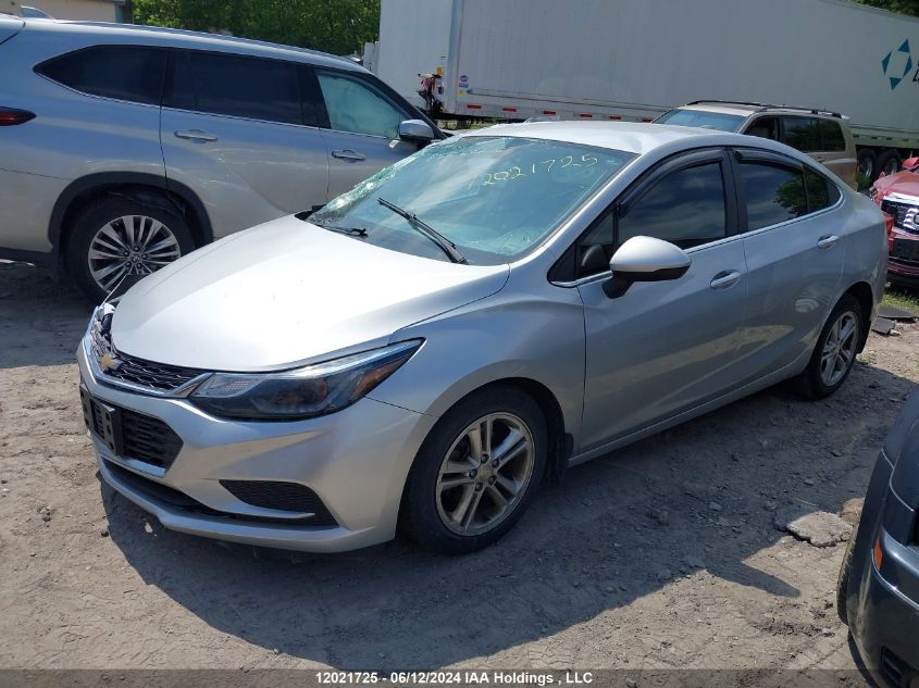 2018 Chevrolet Cruze Lt VIN: 1G1BE5SM2J7113943 Lot: 12021725