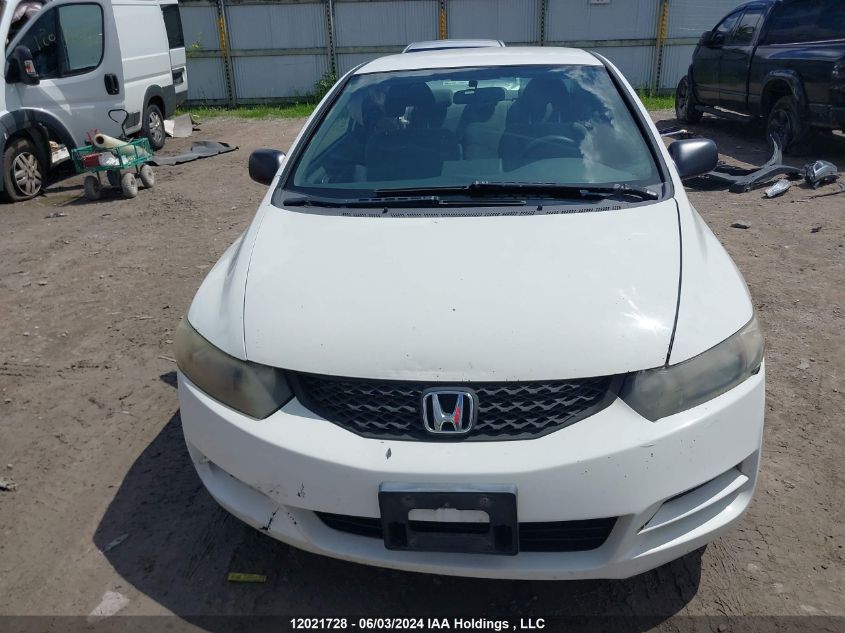 2009 Honda Civic Cpe VIN: 2HGFG12379H006603 Lot: 12021728