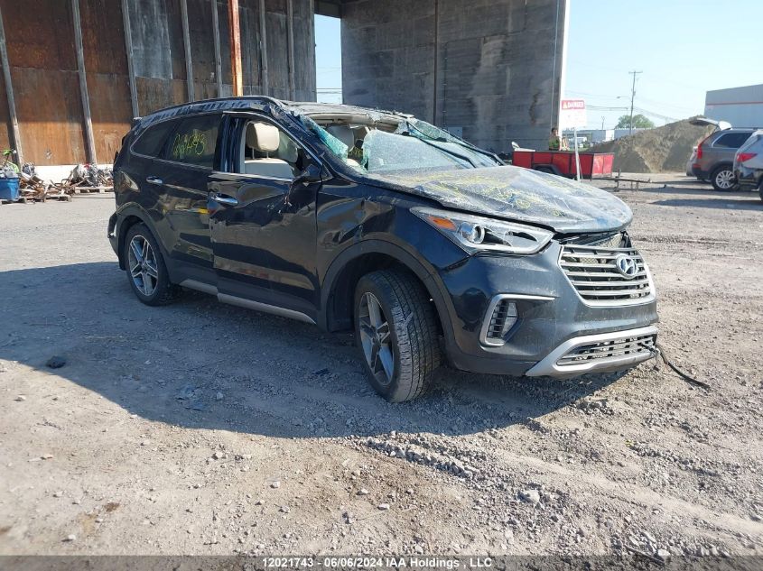 2017 Hyundai Santa Fe Xl Limited VIN: KM8SNDHF6HU250479 Lot: 12021743