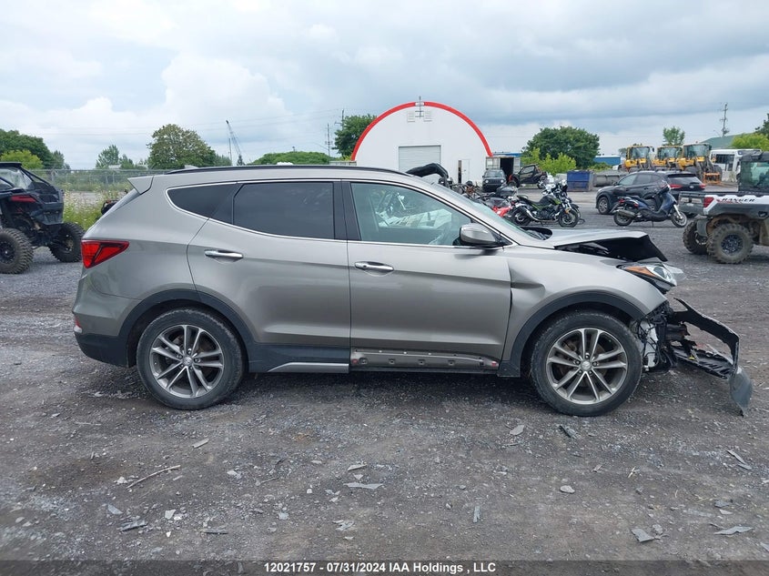 2017 Hyundai Santa Fe VIN: 5XYZUDLA4HG493081 Lot: 12021757