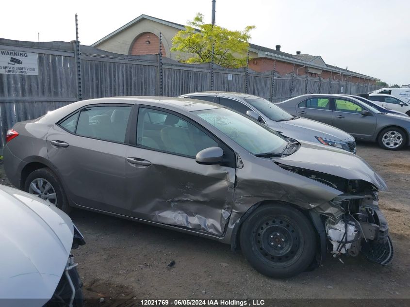 2014 Toyota Corolla L/Le/Le Pls/Prm/S/S Pls VIN: 2T1BURHE6EC011776 Lot: 12021769