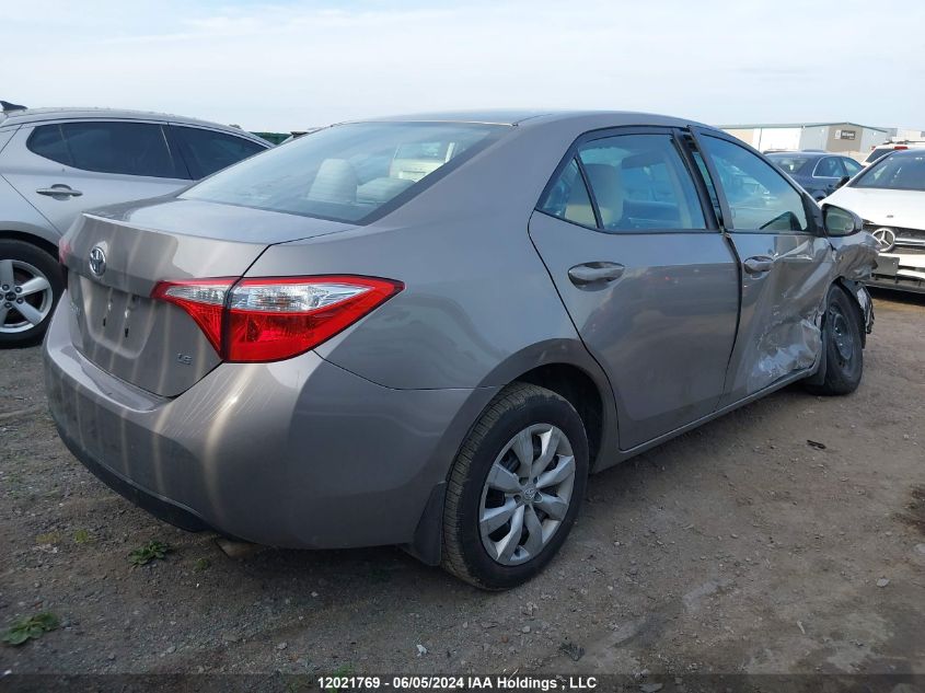 2014 Toyota Corolla L/Le/Le Pls/Prm/S/S Pls VIN: 2T1BURHE6EC011776 Lot: 12021769