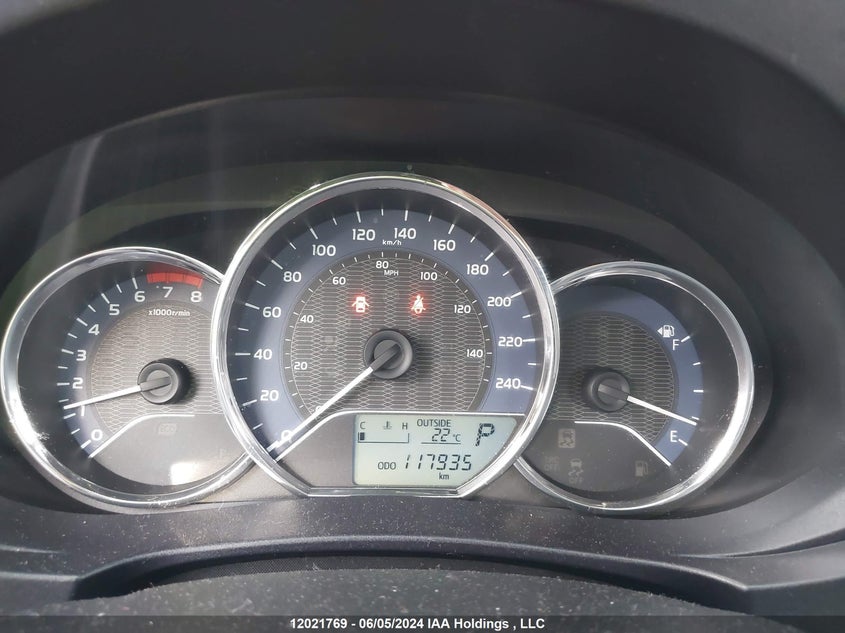 2014 Toyota Corolla L/Le/Le Pls/Prm/S/S Pls VIN: 2T1BURHE6EC011776 Lot: 12021769