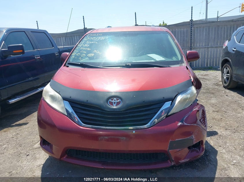 2011 Toyota Sienna Le VIN: 5TDKK3DC3BS126040 Lot: 12021771
