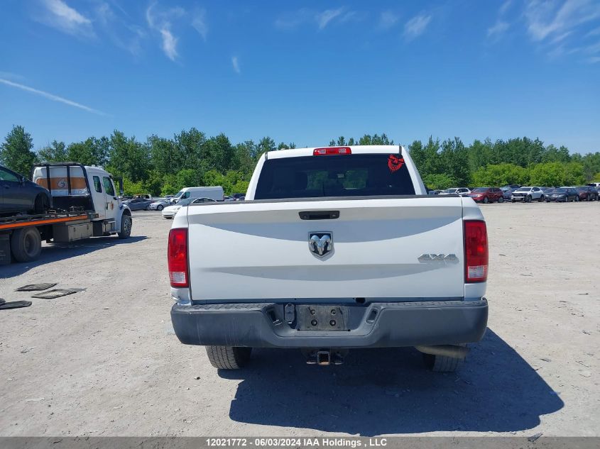 2018 Ram 1500 St VIN: 1C6RR7KM8JS240559 Lot: 12021772