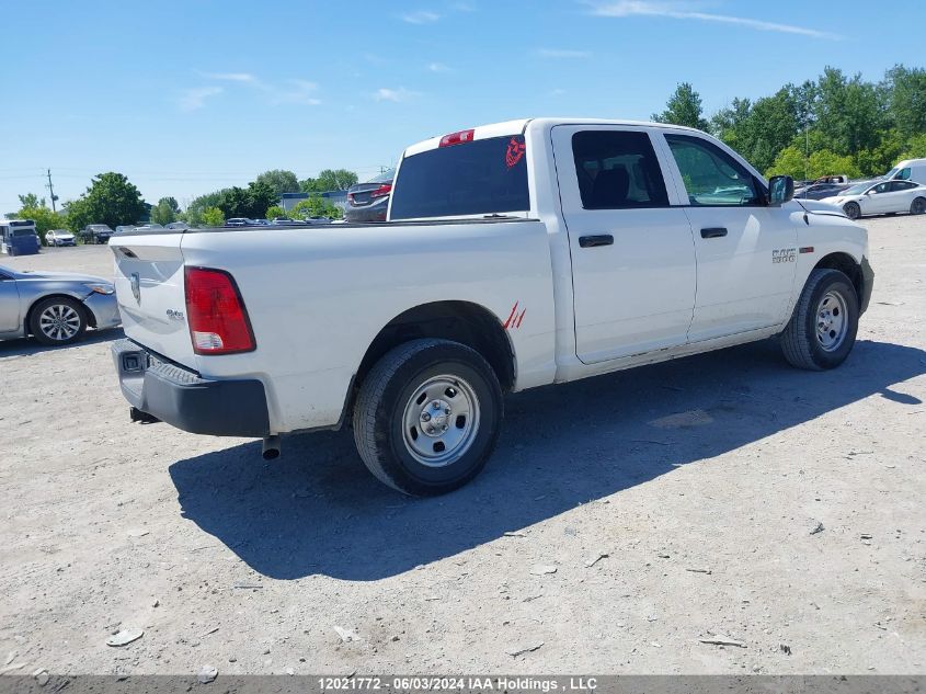 2018 Ram 1500 St VIN: 1C6RR7KM8JS240559 Lot: 12021772