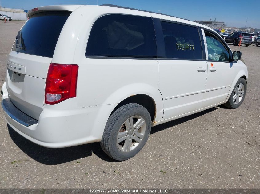 2013 Dodge Grand Caravan Se/Sxt VIN: 2C4RDGBG1DR702483 Lot: 12021777