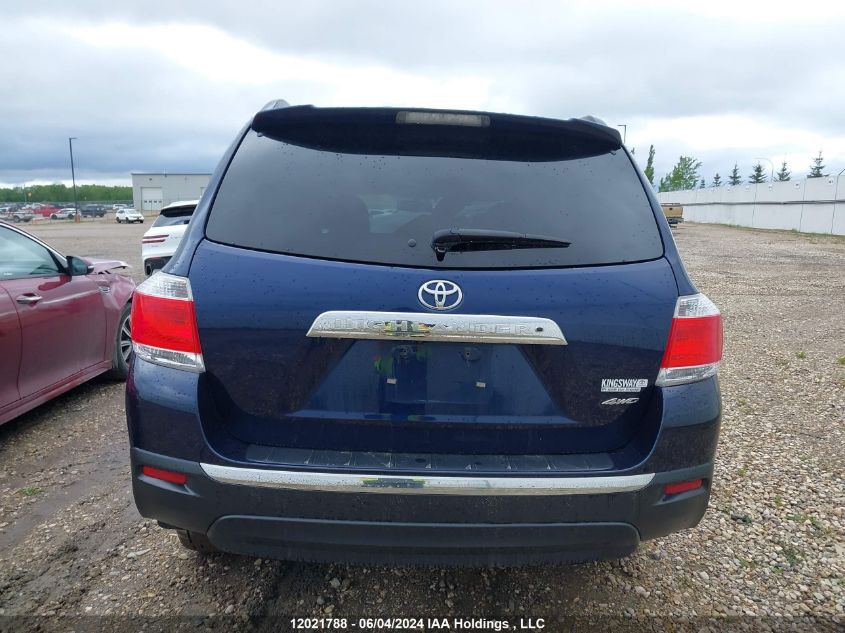 2013 Toyota Highlander Limited VIN: 5TDDK3EH0DS231253 Lot: 12021788