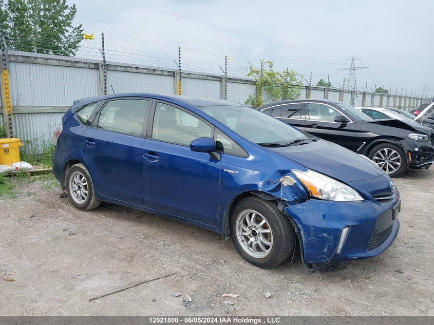 2013 Toyota Prius V VIN: JTDZN3EU7D3210511 Lot: 12021800