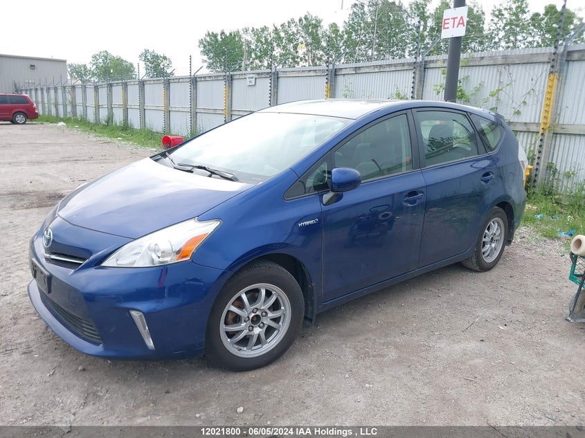 2013 Toyota Prius V VIN: JTDZN3EU7D3210511 Lot: 12021800