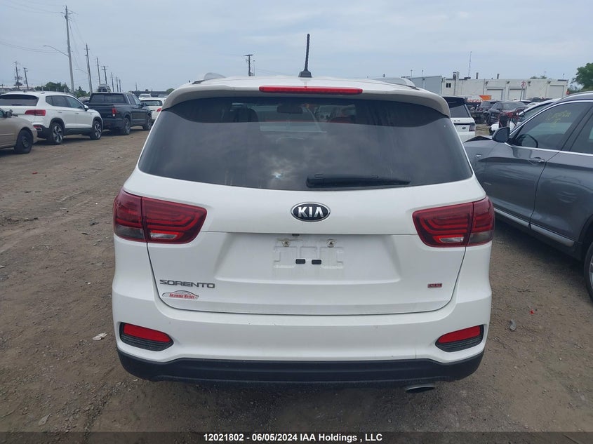 2019 Kia Sorento VIN: 5XYPGDA36KG530304 Lot: 12021802