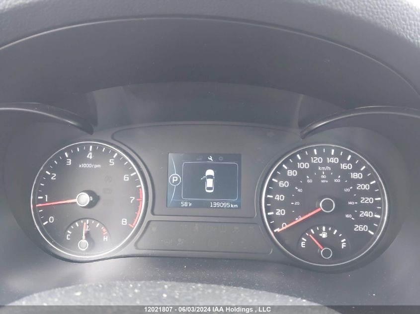 2017 Kia Optima Lx VIN: 5XXGT4L31HG127983 Lot: 12021807