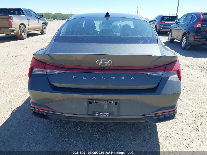 2021 Hyundai Elantra Sel VIN: KMHLN4AG8MU069076 Lot: 12021809