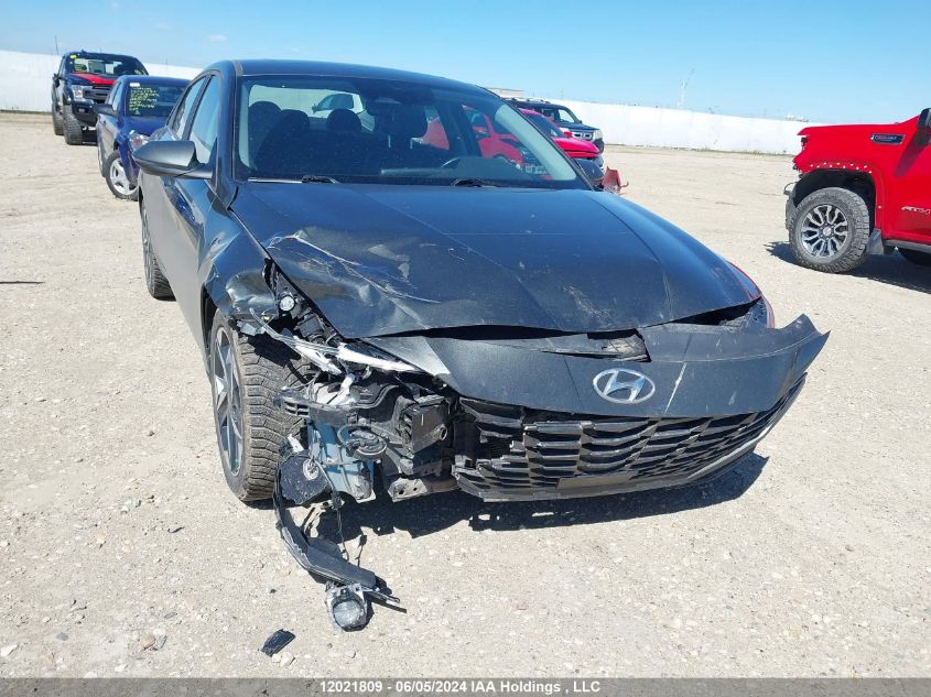 2021 Hyundai Elantra Sel VIN: KMHLN4AG8MU069076 Lot: 12021809