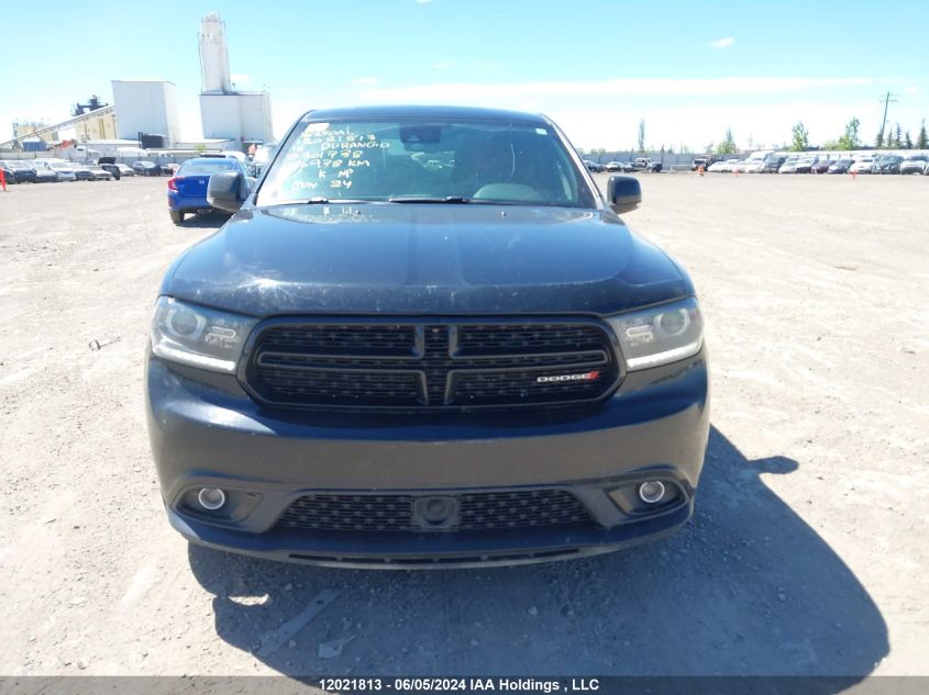 2016 Dodge Durango R/T VIN: 1C4SDJCT9GC301738 Lot: 12021813