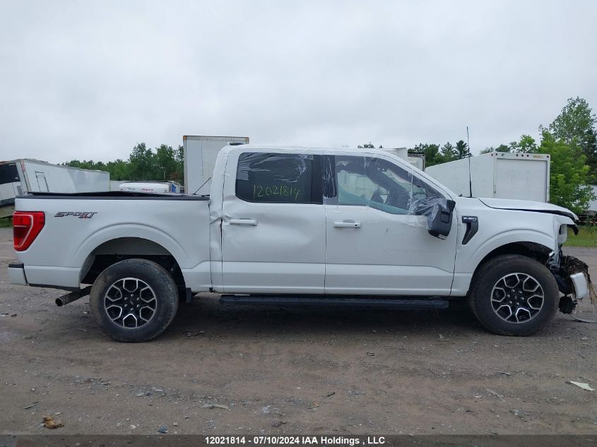 2022 Ford F150 Supercrew VIN: 1FTEW1EP5NFA33807 Lot: 12021814