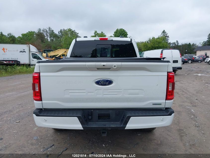 2022 Ford F150 Supercrew VIN: 1FTEW1EP5NFA33807 Lot: 12021814