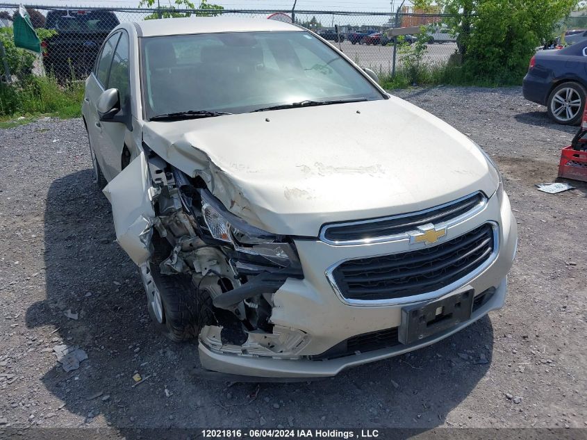 2015 Chevrolet Cruze Lt VIN: 1G1PC5SBXF7168691 Lot: 12021816