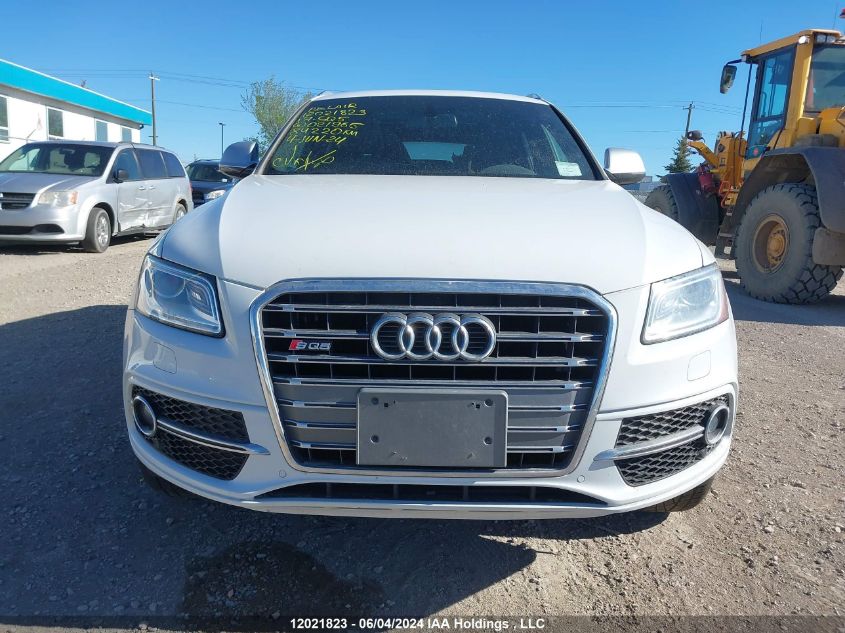 2017 Audi Sq5 VIN: WA1LCAFP4HA021965 Lot: 12021823