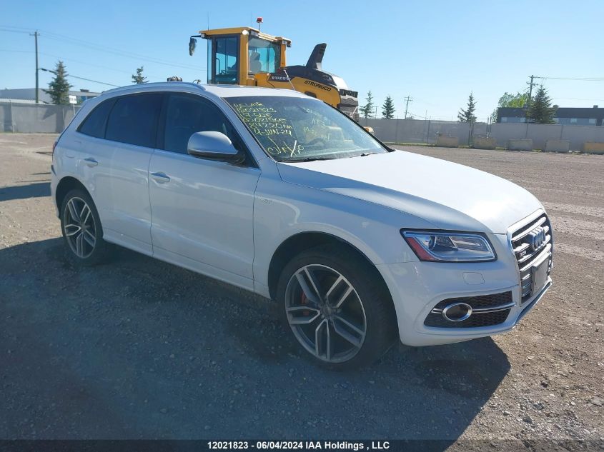 2017 Audi Sq5 VIN: WA1LCAFP4HA021965 Lot: 12021823