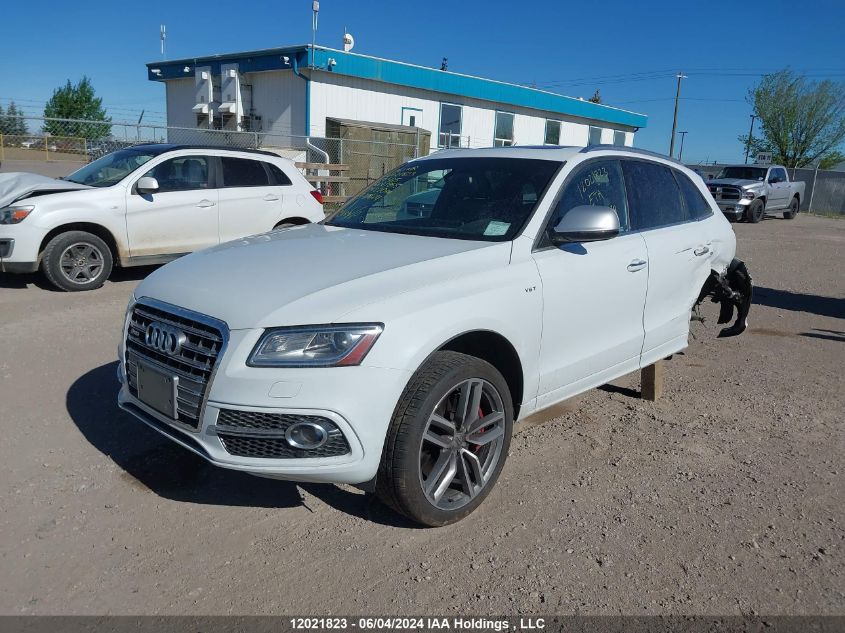 2017 Audi Sq5 VIN: WA1LCAFP4HA021965 Lot: 12021823