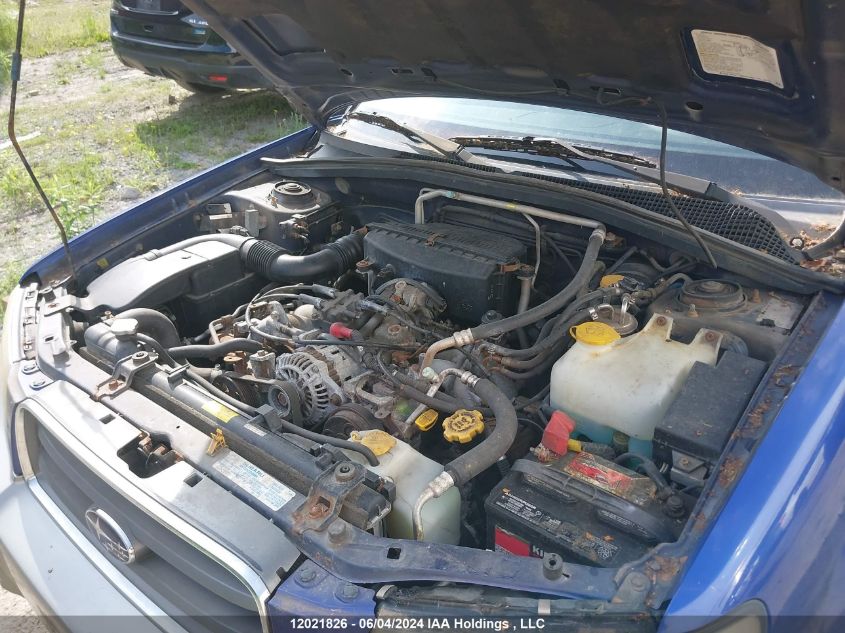 2004 Subaru Forester VIN: JF1SG65684H720082 Lot: 12021826