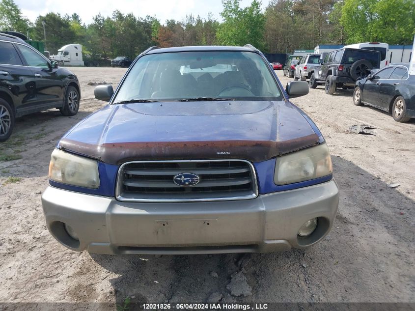 2004 Subaru Forester VIN: JF1SG65684H720082 Lot: 12021826