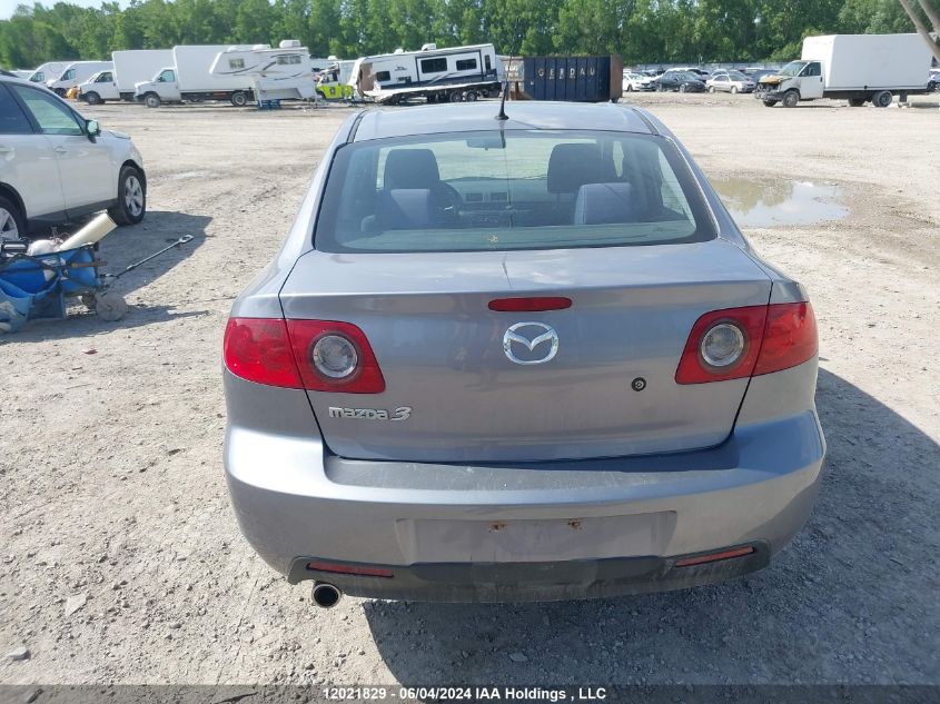 2005 Mazda 3 I VIN: JM1BK12F751302994 Lot: 12021829