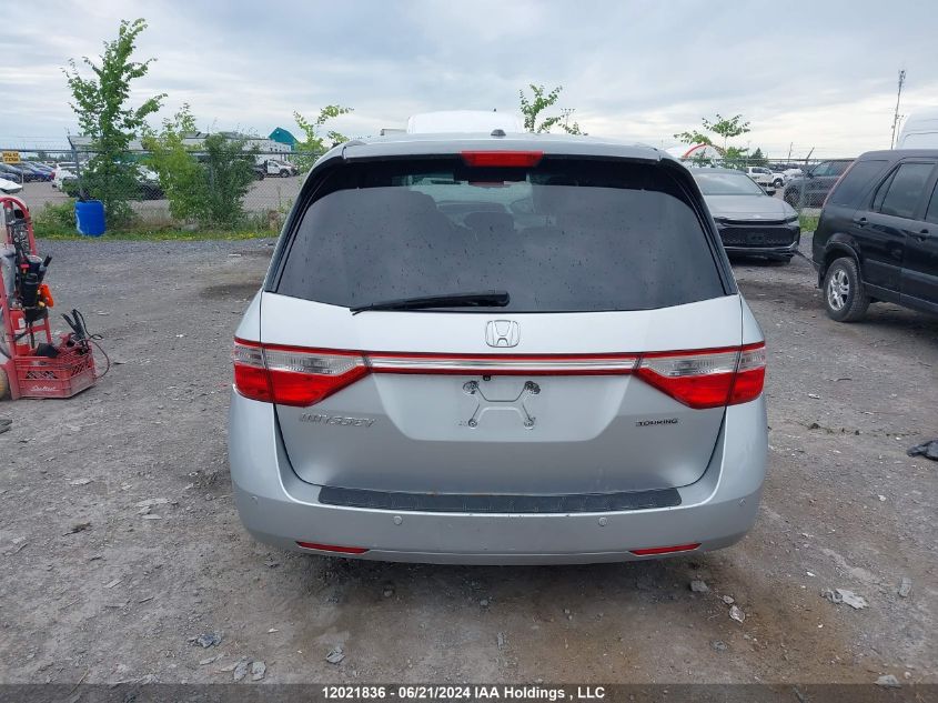 2011 Honda Odyssey Touring/Touring Elite VIN: 5FNRL5H92BB508604 Lot: 12021836