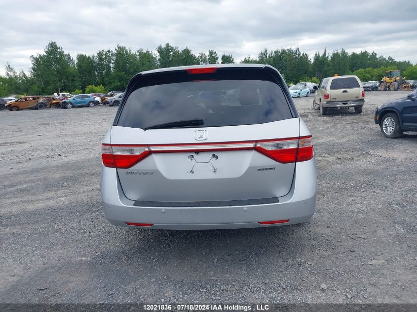 2011 Honda Odyssey Touring/Touring Elite VIN: 5FNRL5H92BB508604 Lot: 12021836