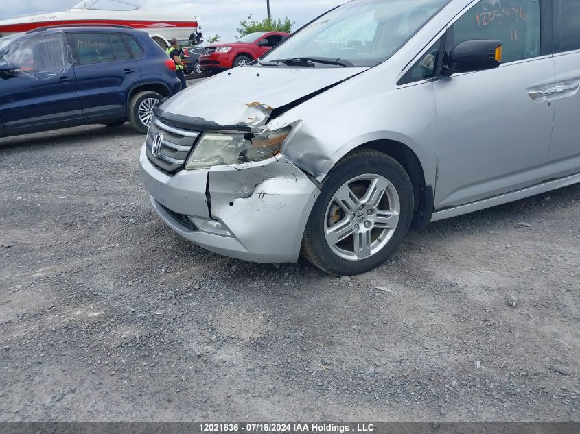 2011 Honda Odyssey Touring/Touring Elite VIN: 5FNRL5H92BB508604 Lot: 12021836